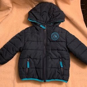 Excellent condition!!! Baby boy’s Carter’s puffer winter Jacket!